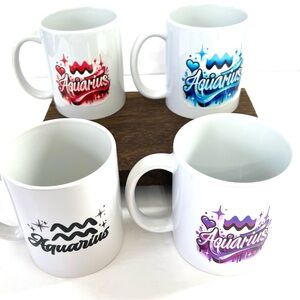 Aquarius Zodiac Mug 11oz – Choose Design